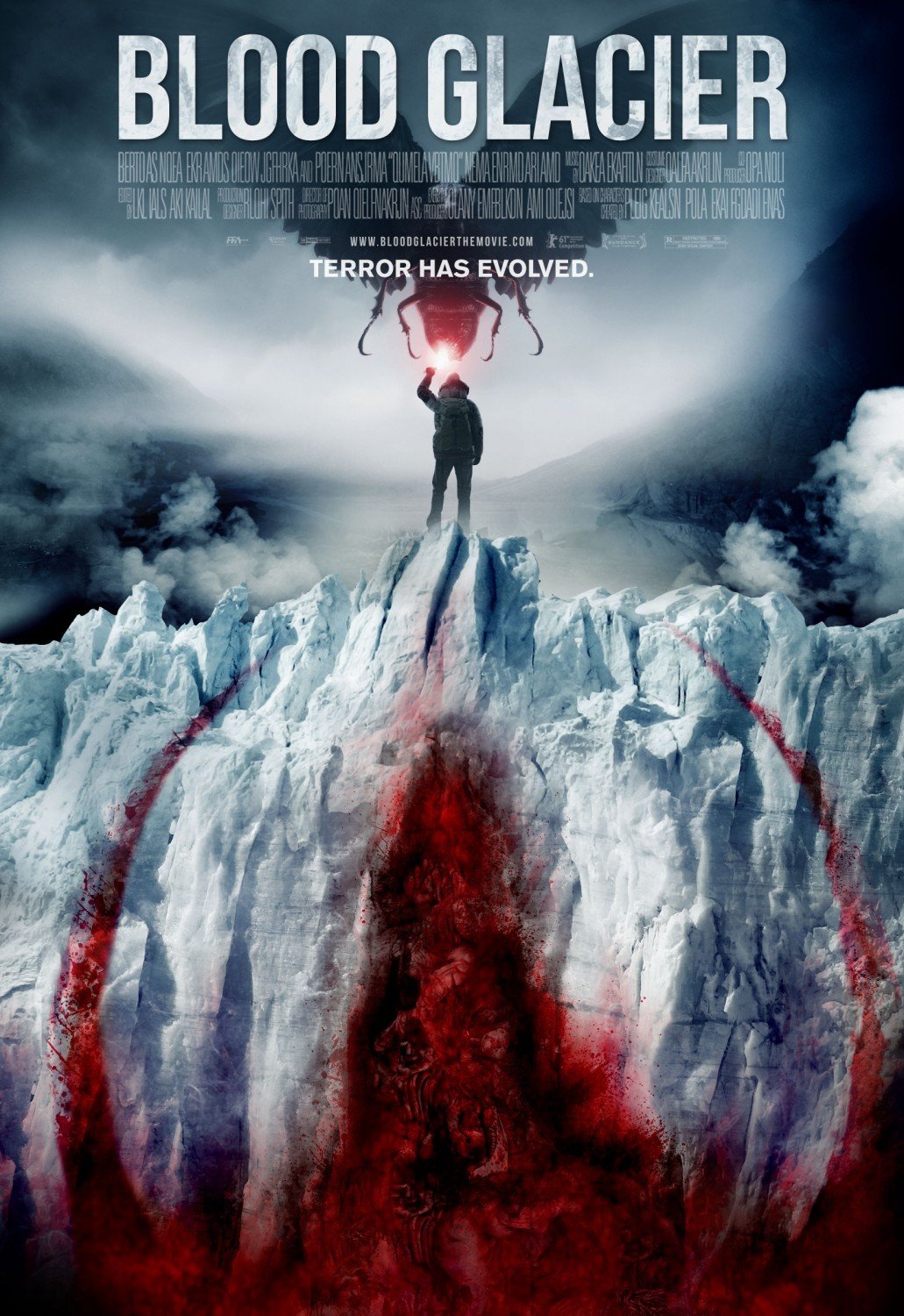 L'affiche du film Blood Glacier