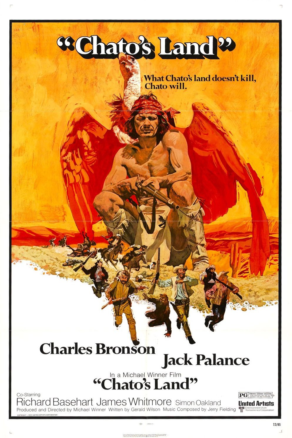 L'affiche du film Chato's Land