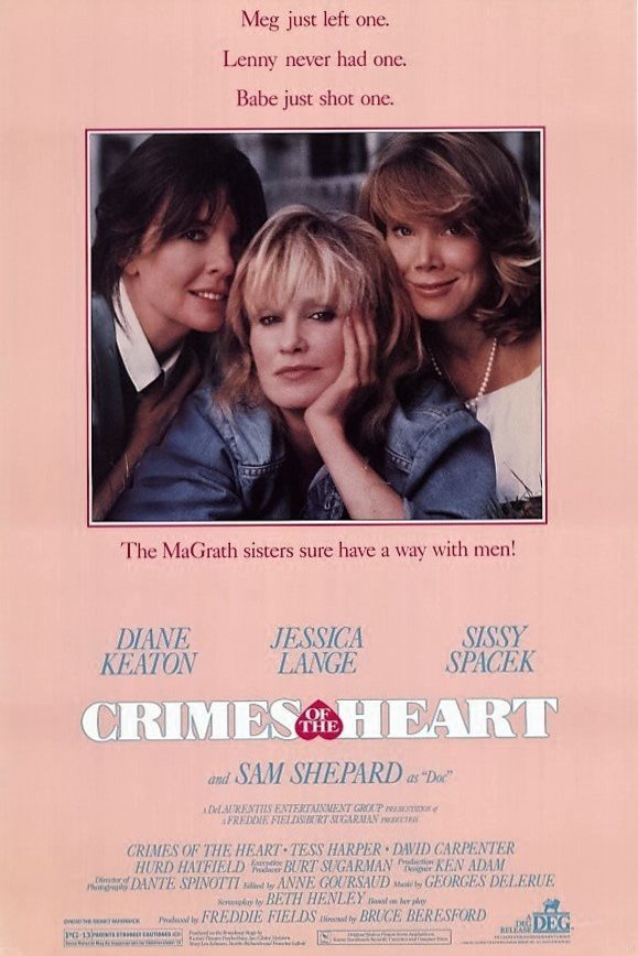 L'affiche du film Crimes of the Heart