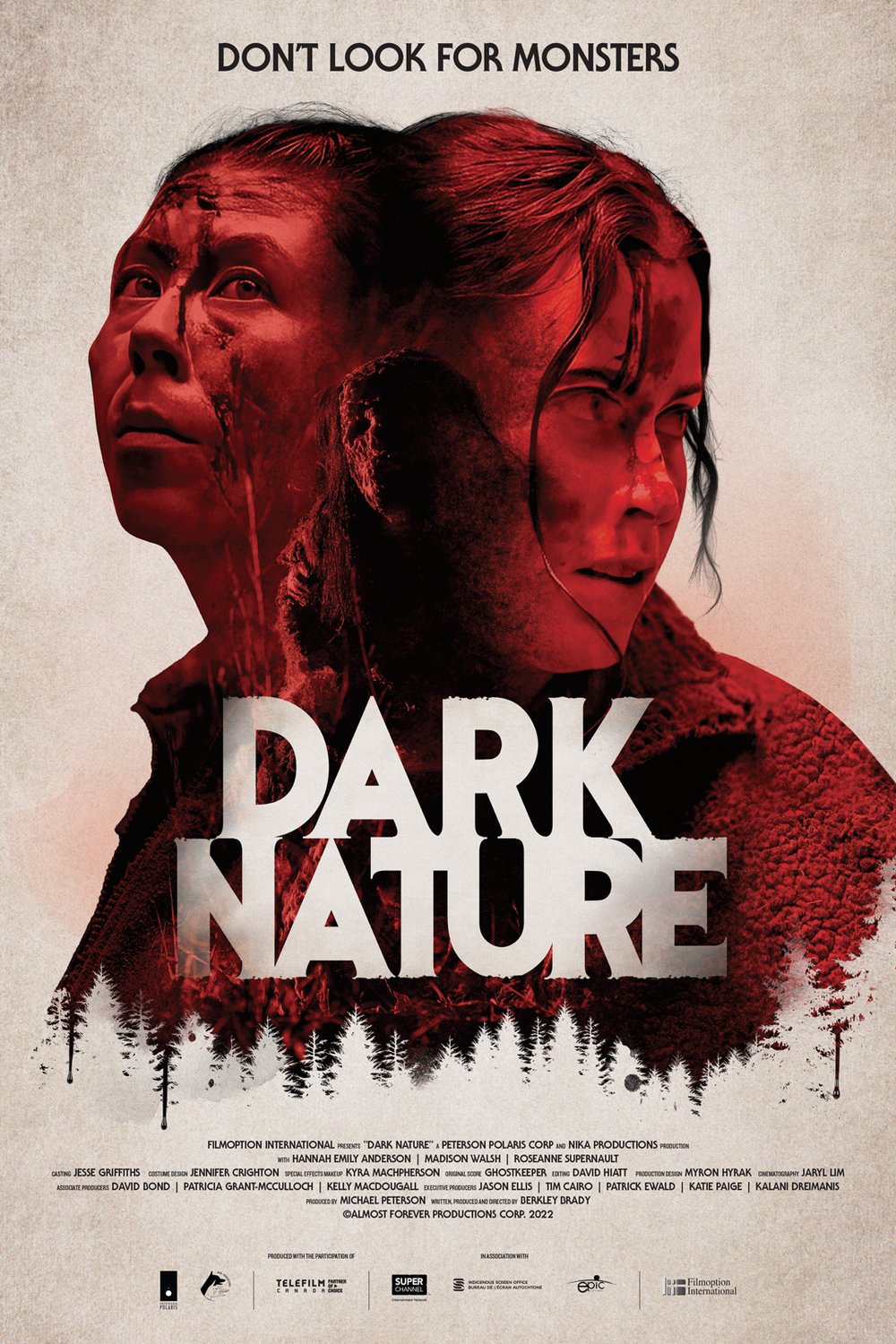 L'affiche du film Dark Nature [2022]