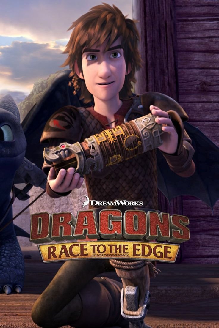 L'affiche du film Dragons: Race to the Edge