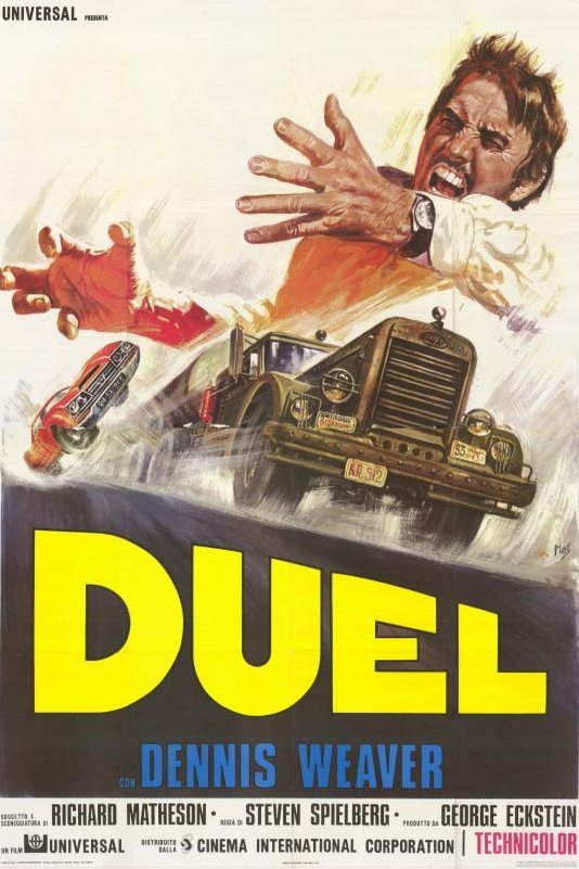 L'affiche du film Duel