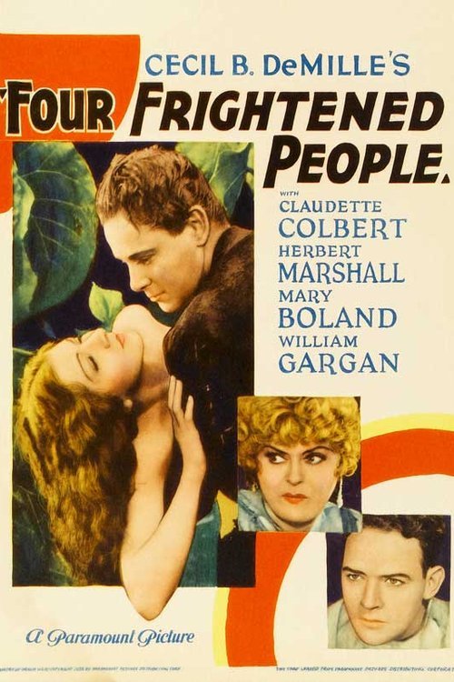 L'affiche du film Four Frightened People