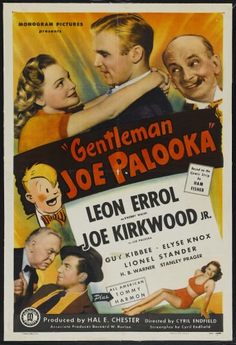 L'affiche du film Gentleman Joe Palooka