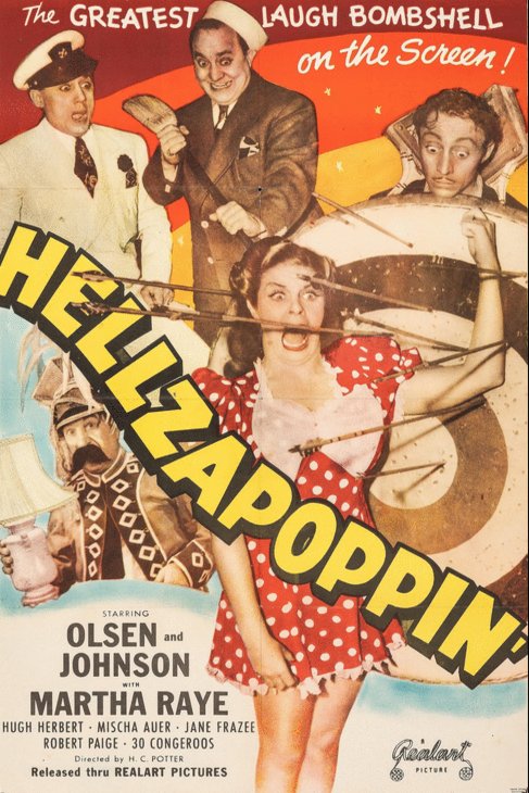 L'affiche du film Hellzapoppin'