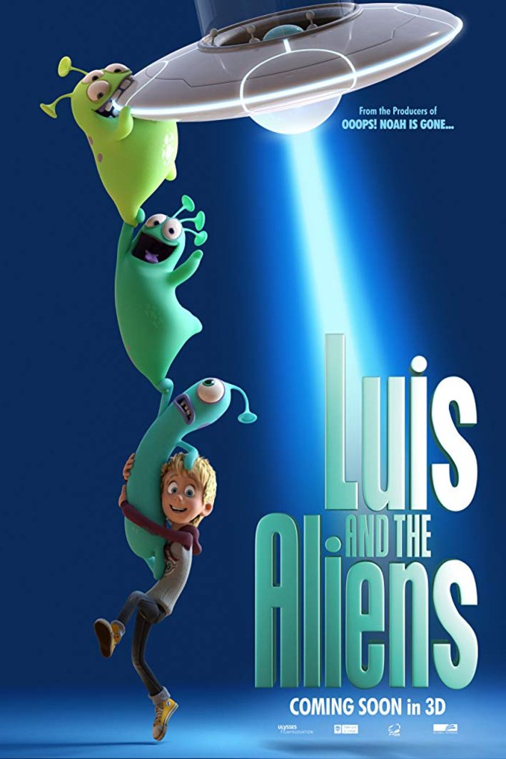 L'affiche originale du film Luis and the Aliens en allemand