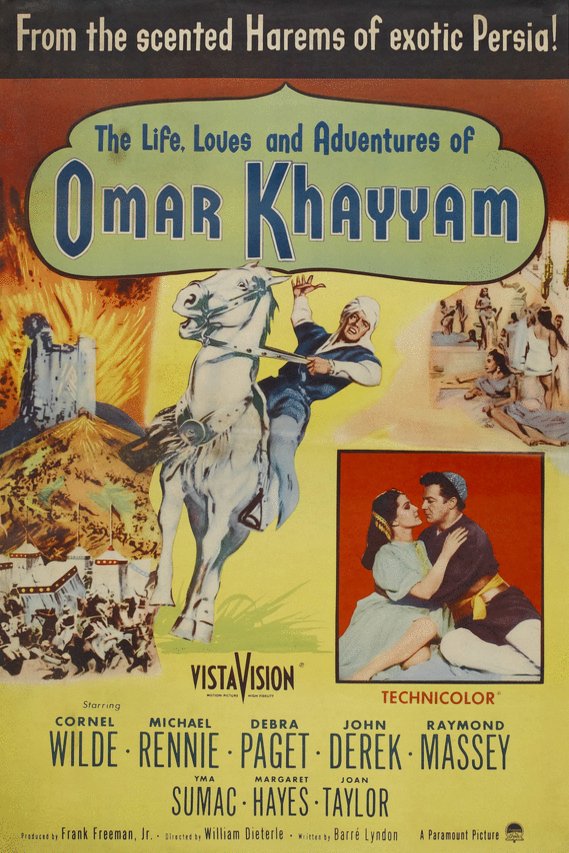 L'affiche du film Omar Khayyam