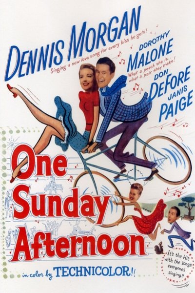 L'affiche du film One Sunday Afternoon