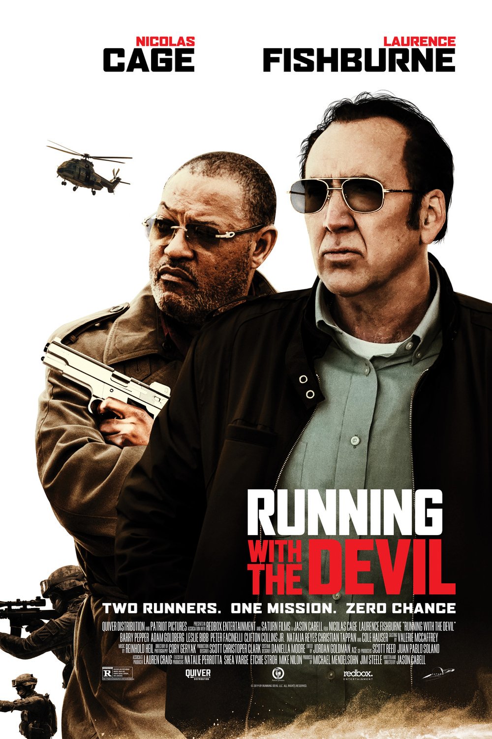 L'affiche du film Running with the Devil