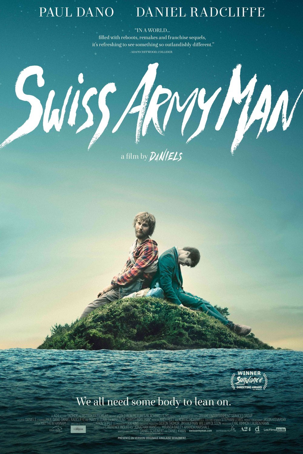 L'affiche du film Swiss Army Man
