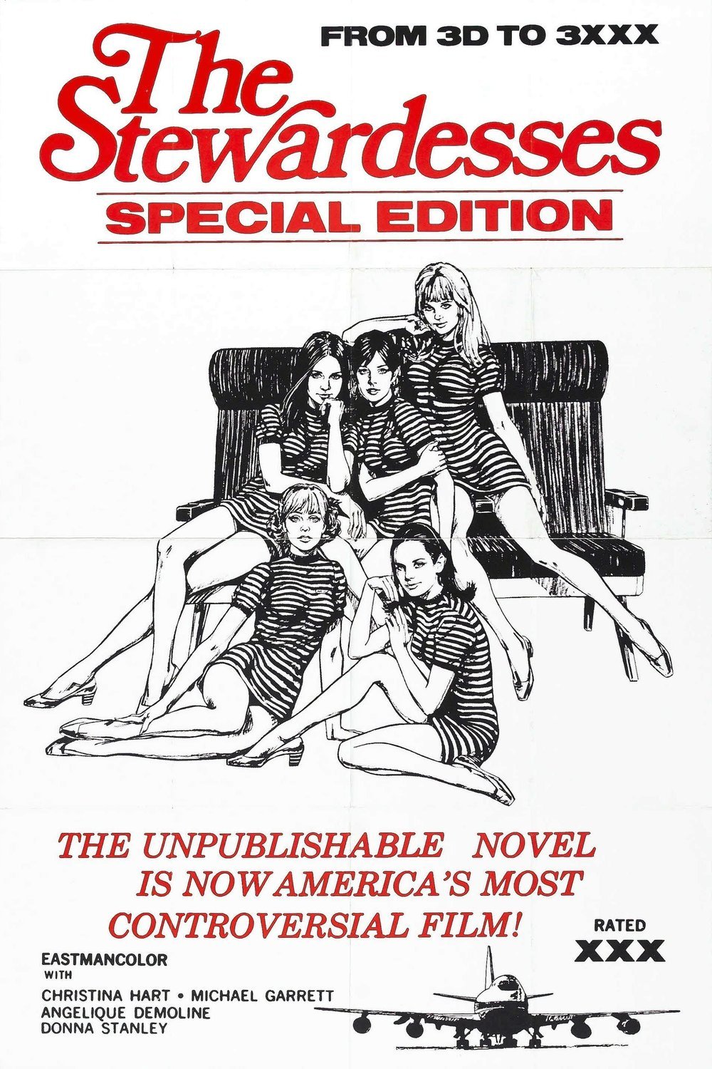 L'affiche du film The Stewardesses [1969]