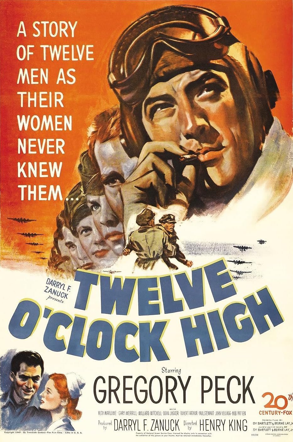Poster of the movie Twelve O'Clock High [1949]