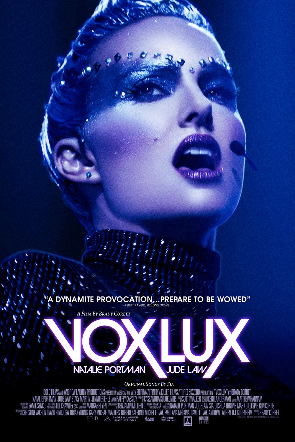 L'affiche du film Vox Lux