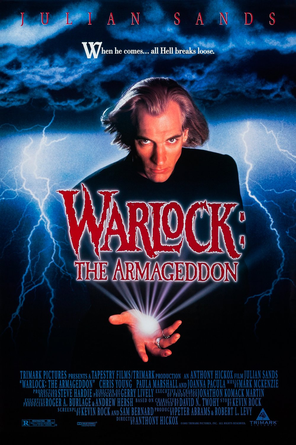 L'affiche du film Warlock: The Armageddon