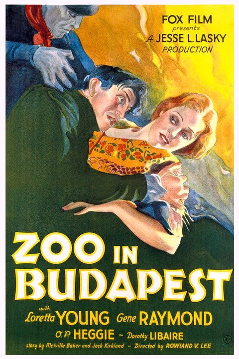 L'affiche du film Zoo in Budapest