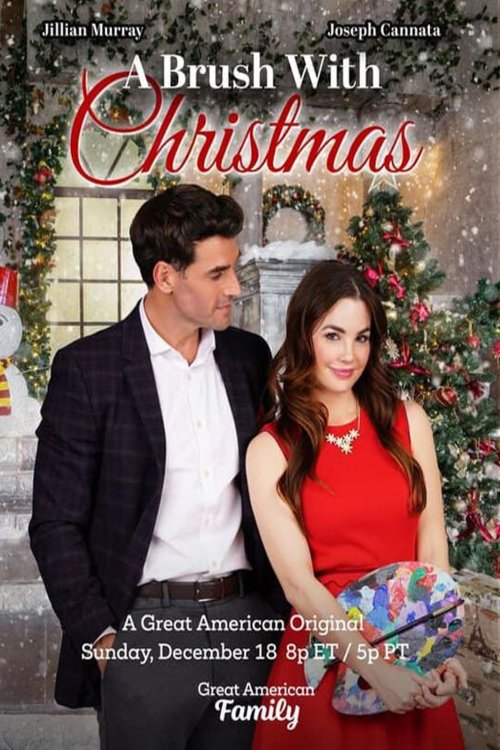 L'affiche du film A Brush with Christmas [2022]