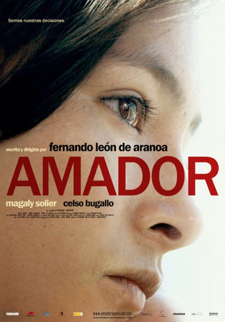 L'affiche originale du film Amador en espagnol
