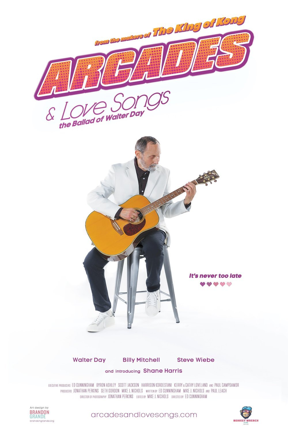 L'affiche du film Arcades & Love Songs: The Ballad of Walter Day [2025]