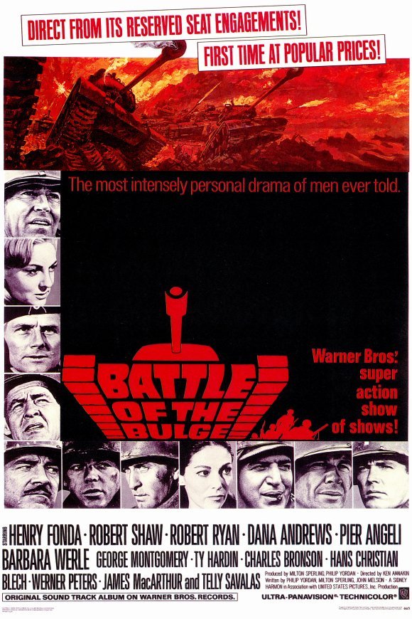 L'affiche du film Battle of the Bulge