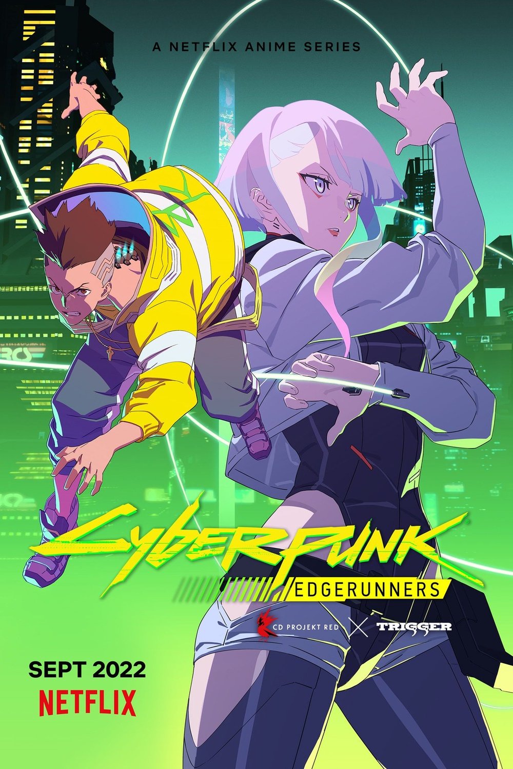L'affiche du film Cyberpunk: Edgerunners [2022]