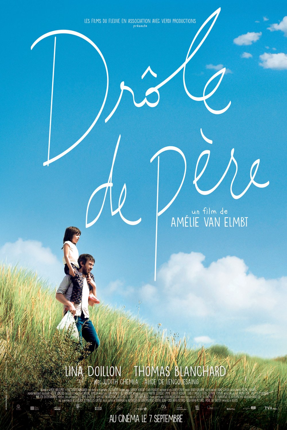 L'affiche du film Drôle de père