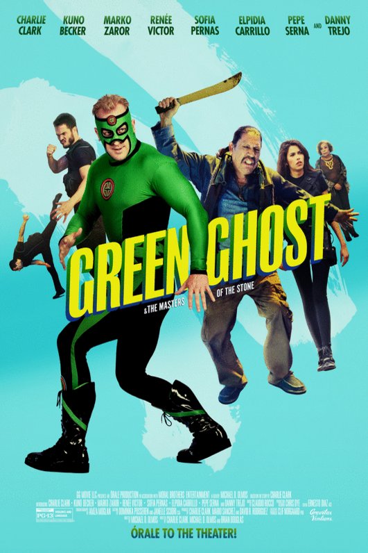 L'affiche du film Green Ghost and the Masters of the Stone