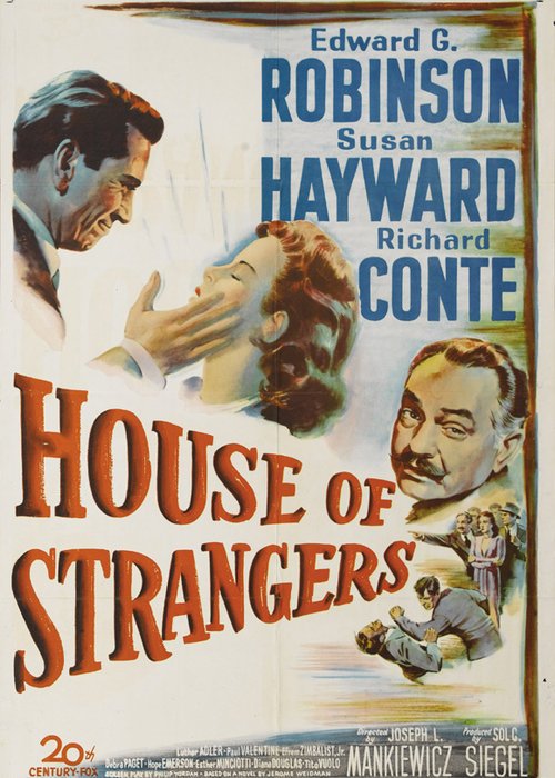 L'affiche du film House of Strangers