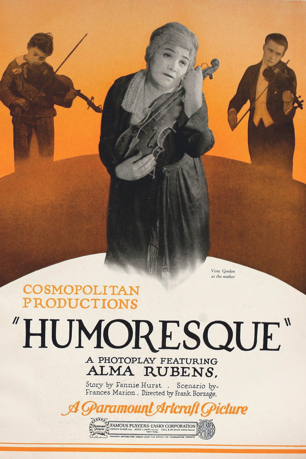 L'affiche du film Humoresque