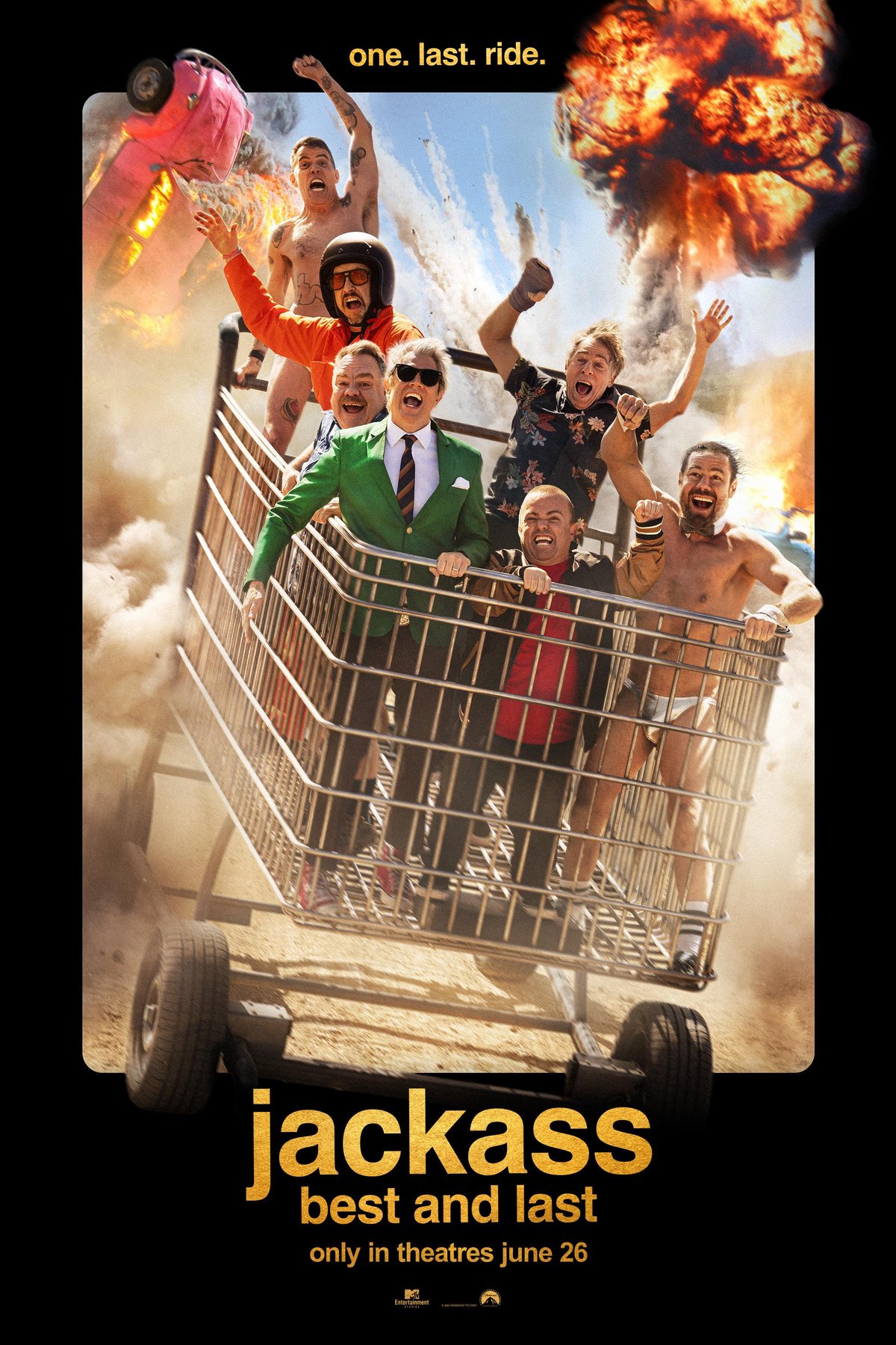 L'affiche du film Jackass: Best and Last [2026]