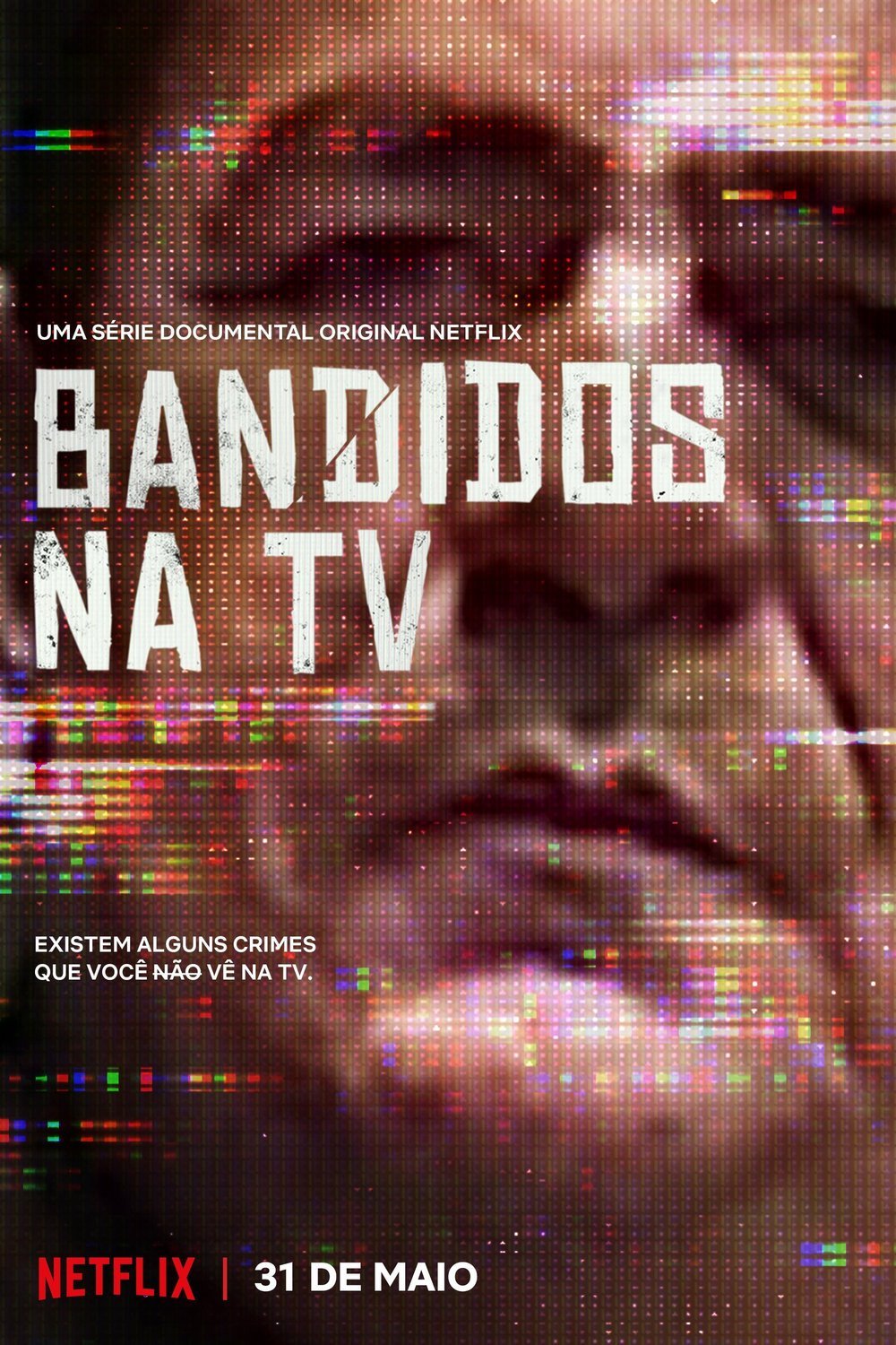 L'affiche originale du film Bandidos na TV en portugais