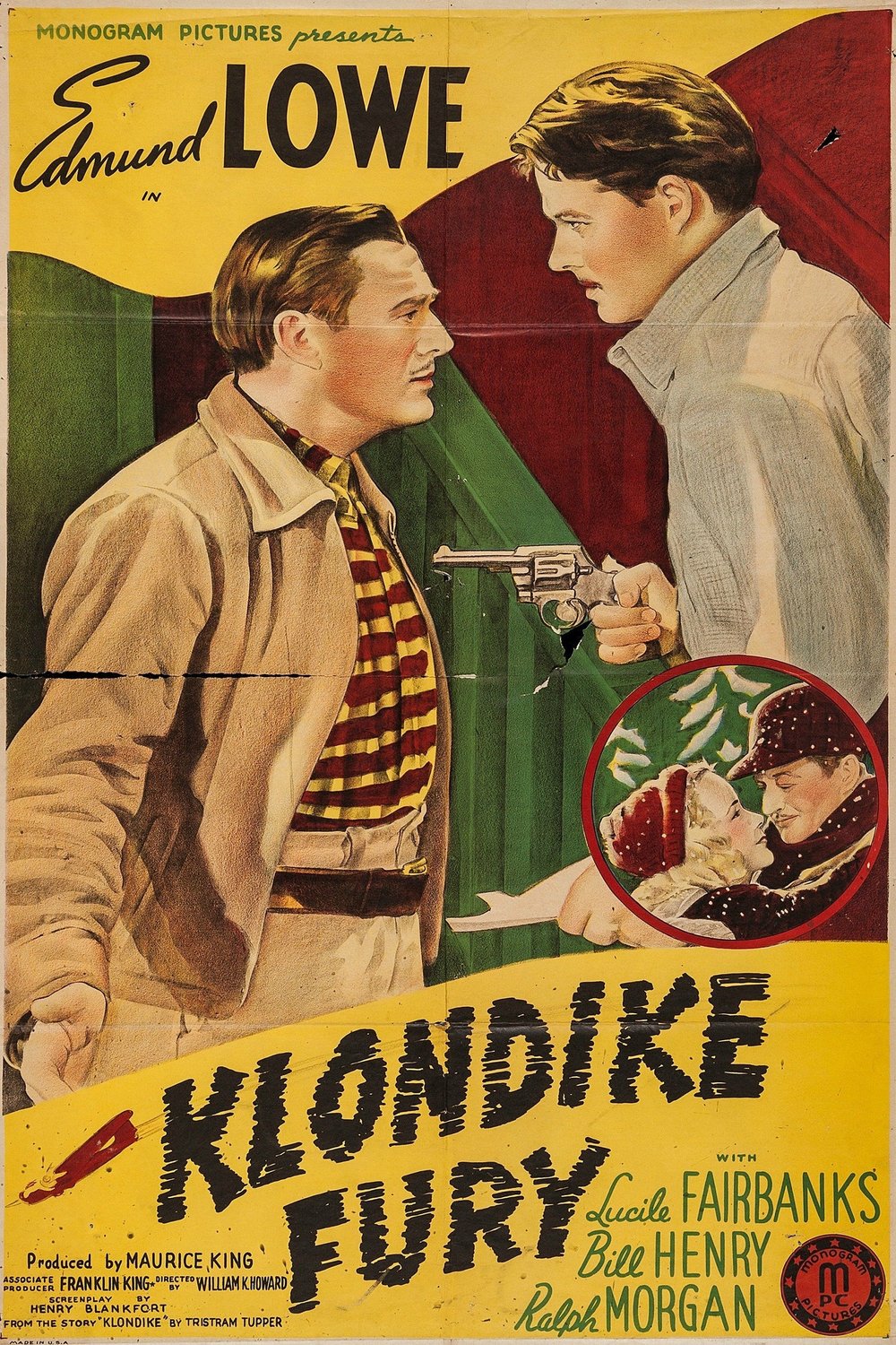 L'affiche du film Klondike Fury
