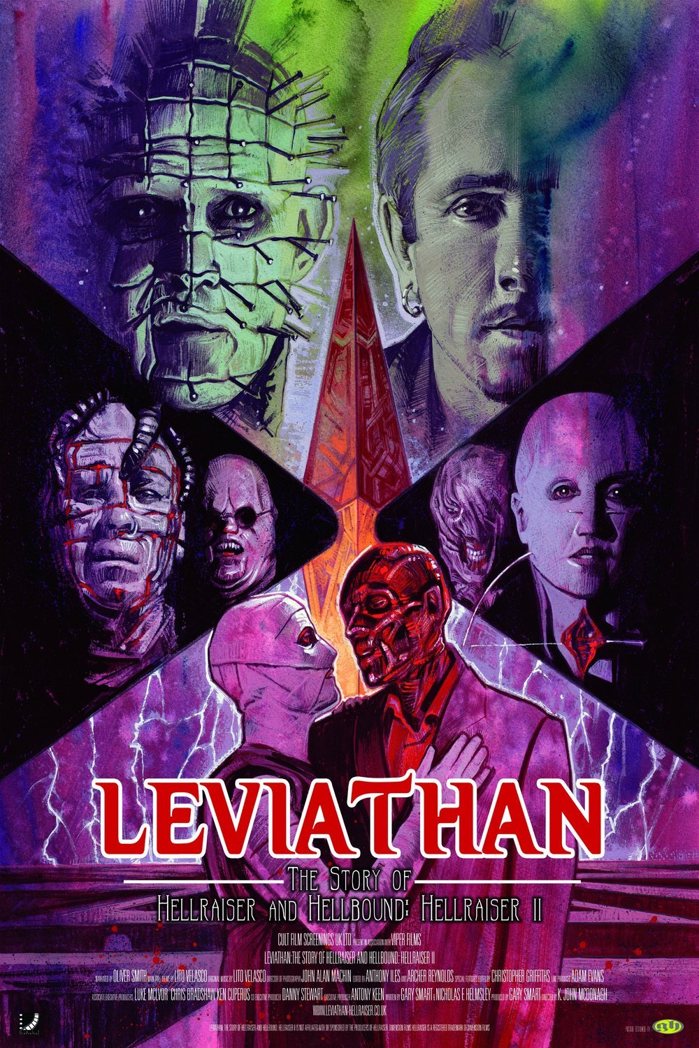 L'affiche du film Leviathan: The Story of Hellraiser and Hellbound: Hellraiser II