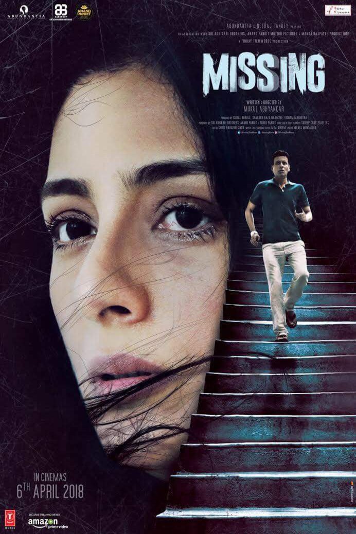 L'affiche originale du film Missing en Hindi