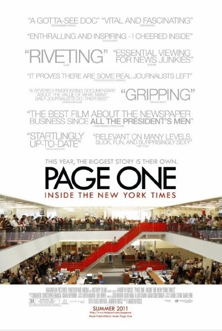 Poster of the movie Page One: A Year Inside the New York Times