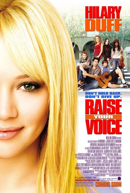 L'affiche du film Raise Your Voice