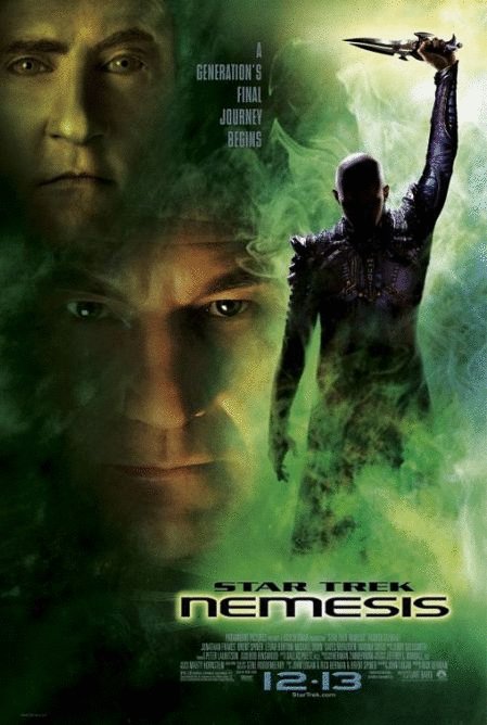 L'affiche du film Star Trek: Nemesis