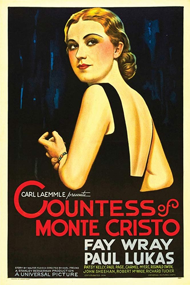 L'affiche du film The Countess of Monte Cristo