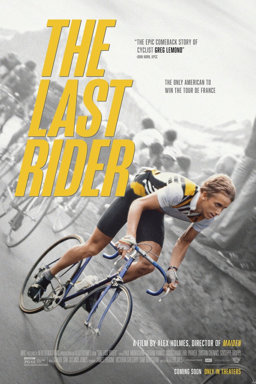 L'affiche originale du film The Last Rider en espagnol