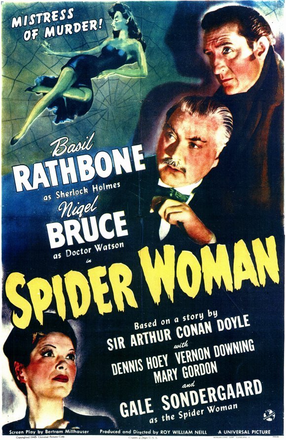 L'affiche du film The Spider Woman