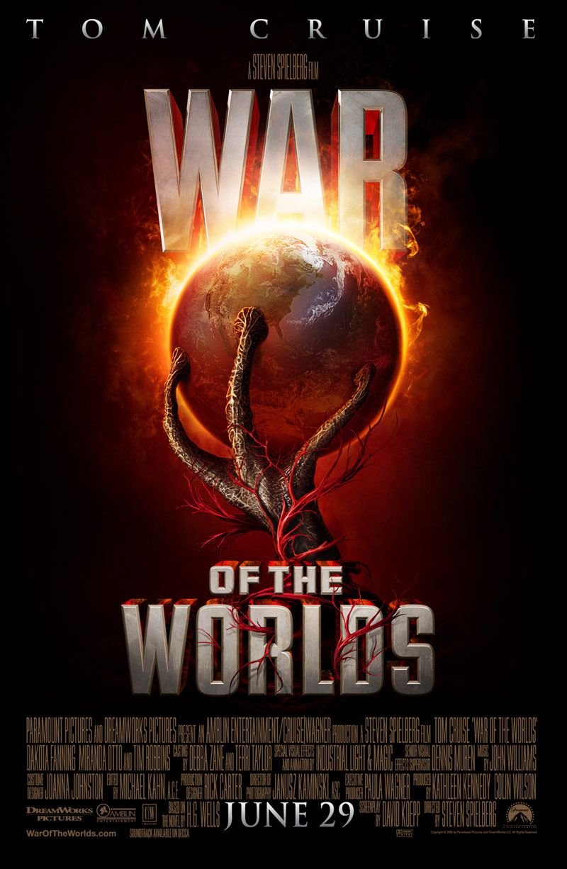 L'affiche du film La Guerre des mondes