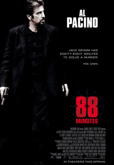 L'affiche du film 88 Minutes