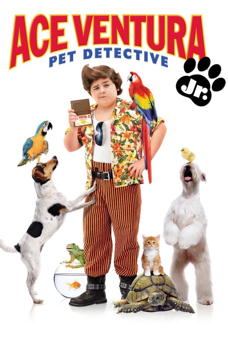 L'affiche du film Ace Ventura: Pet Detective Jr.