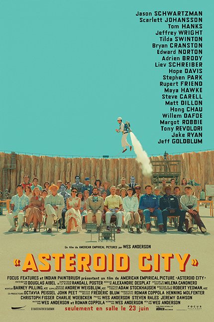 L'affiche du film Asteroid City