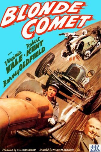 L'affiche du film Blonde Comet [1941]