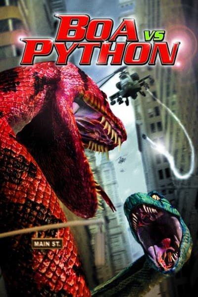 L'affiche du film Boa vs. Python