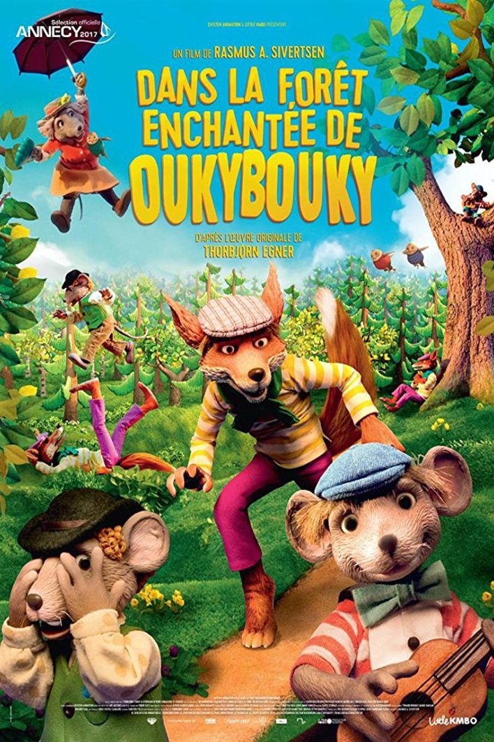 L'affiche du film Dans la forêt enchantée de Oukybouky