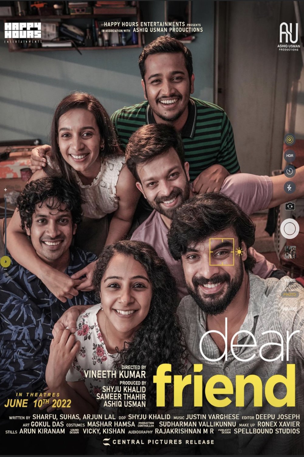 Malayalam poster of the movie Dear Friend
