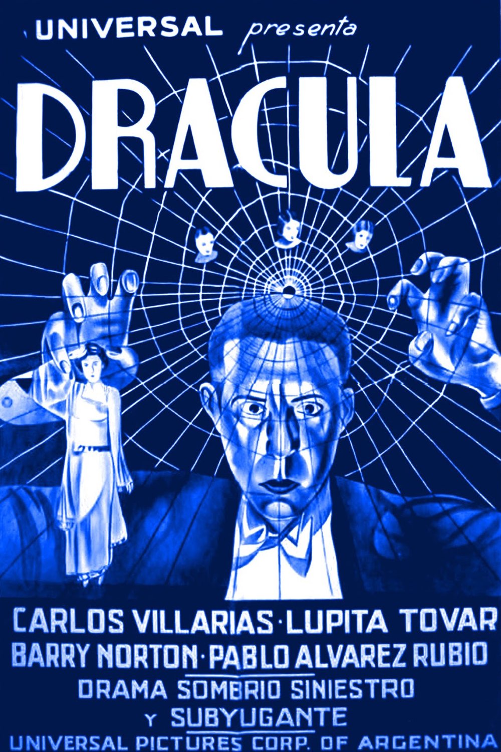 Spanish poster of the movie Dracula - Spanish Language