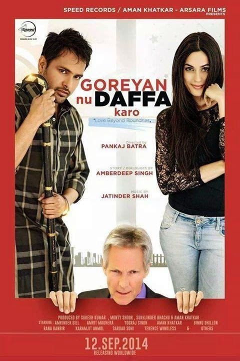 L'affiche originale du film Goreyan Nu Daffa Karo en Penjabi