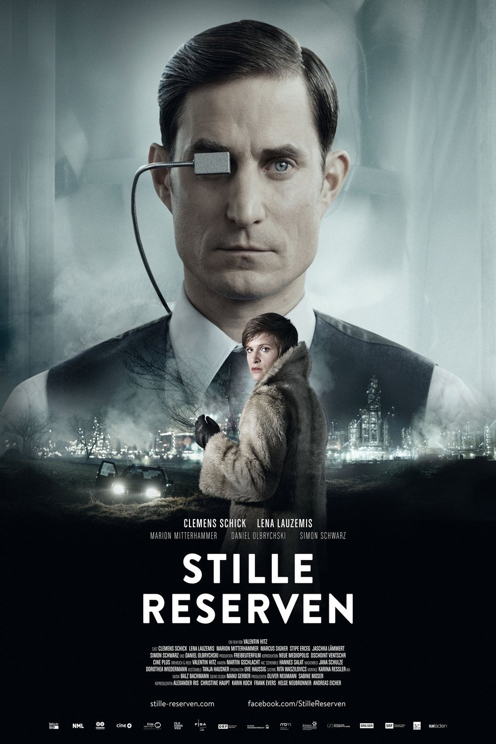 German poster of the movie Hidden Reserves